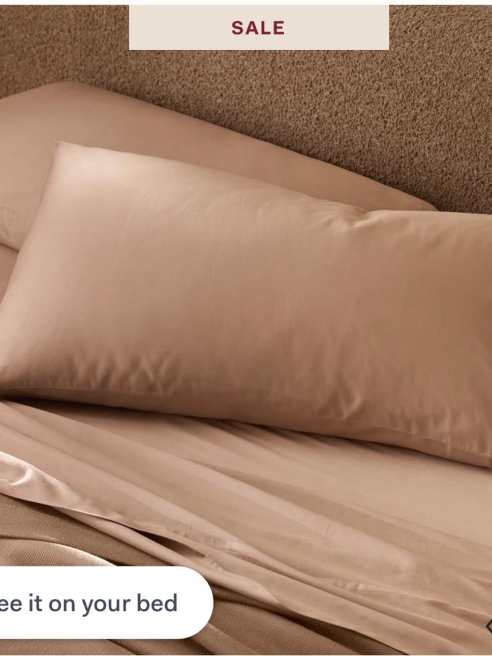 Boll & Branch Signature Hemmed Sheet Set Camel Queen NWT Organic Cotton - Picture 2 of 7
